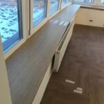 Подоконники МДФ шпонированные дубом